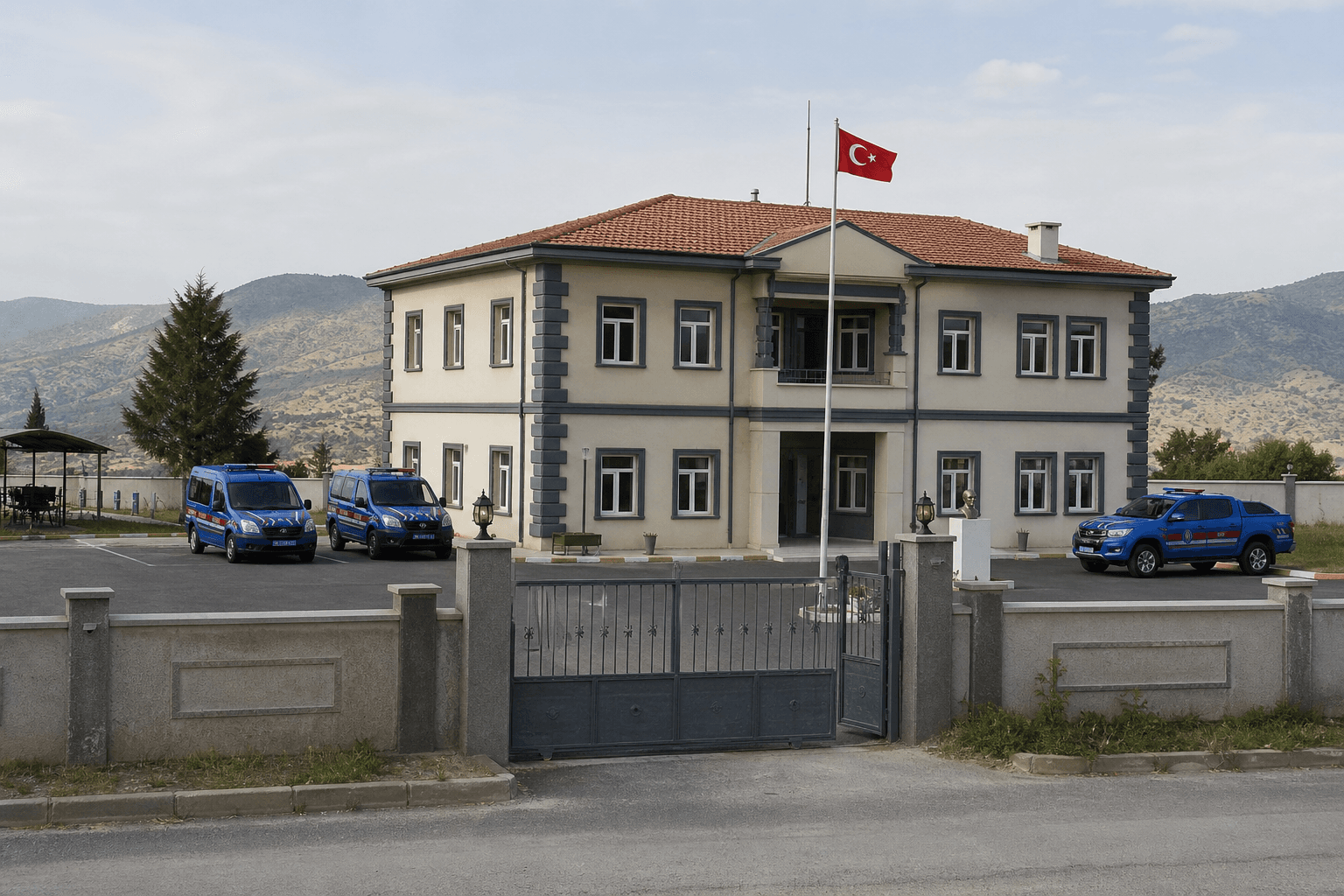 Balıkesir Bigadiç İskele karakol projesi görseli