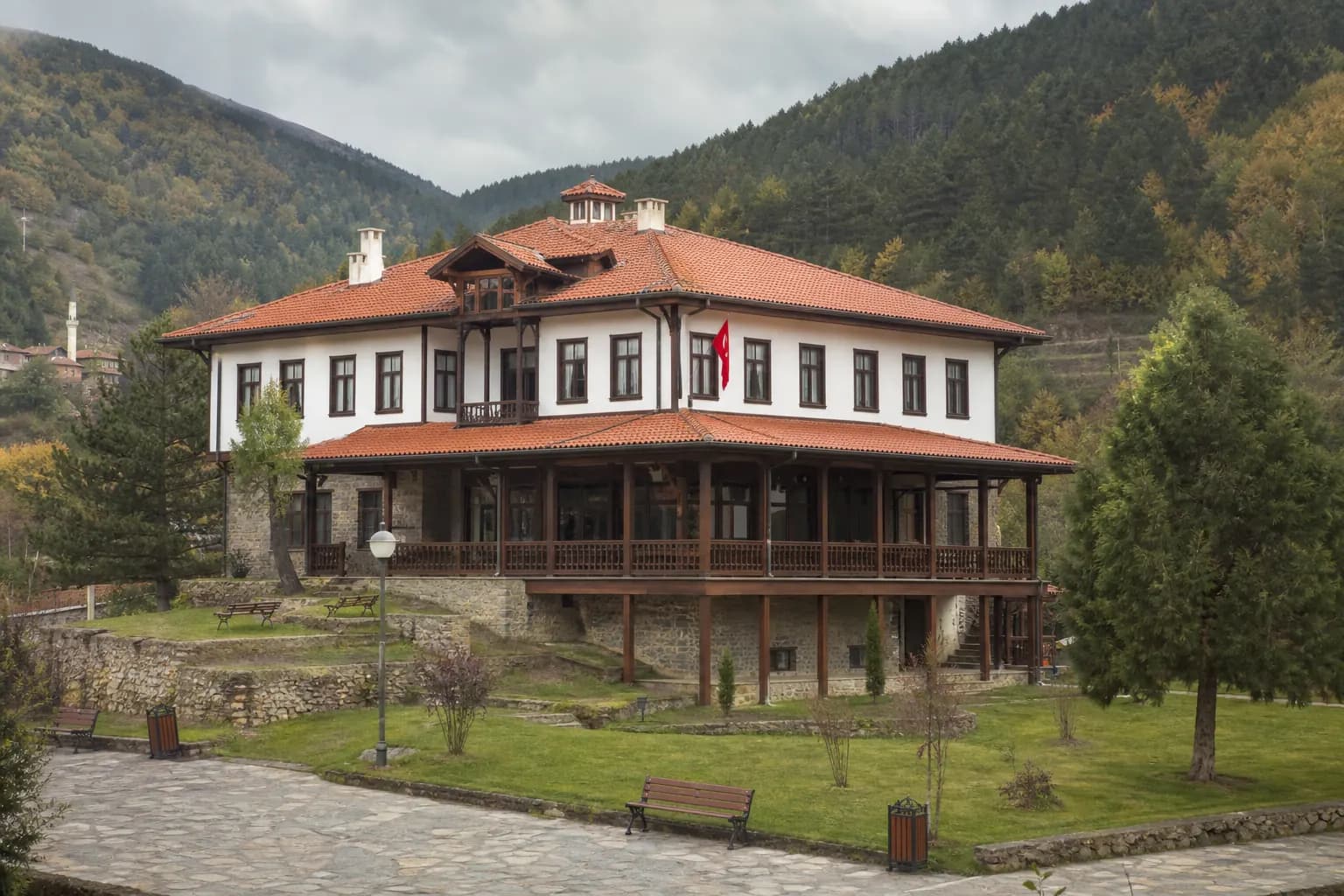 Karabük Pürçükören köy konağı projesi görseli